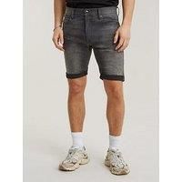 G-STAR 3301 Slim Denim Shorts Shorts Men/'s , Blue (Lt Aged Destroy D10481-6132-1243) , 36W