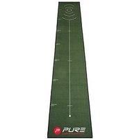 Pure2Improve Golf Putting Mat 400x66 cm - Green