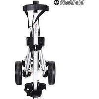 Fastfold Unisex/'s Force 3 Wheel Push Pull Golf Trolley, White