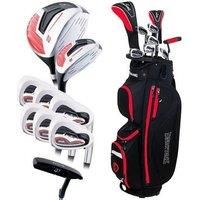 Spalding Tour 2 - Mens Right Hand Graphite Stand Bag Golf Set