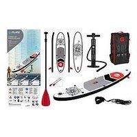 Pure4Fun Nautical SUP 305 – 10’ Foot Stand Up Paddleboard for Salt Water and Fresh Water