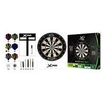 XQ Max Dartboard Starter Set Pro Home Darts Scoreboard Throwline Accessories
