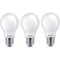 Philips Classic LED bulb E27 A60 7W 827 matt 3x