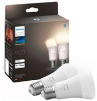 PHILIPS HUE White Bluetooth LED Bulb  E27 Twin Pack  Currys