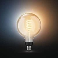 Philips Hue NEW White Ambiance Filament G125 Giant Globe Smart Light Bulb [E27 Edison Screw] With Bluetooth. Works with Alexa, Google Assistant and Apple Homekit
