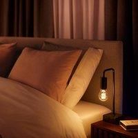 Philips Hue White Filament A60 Smart Light Bulb [E27 Edison Screw] 7W For Vintage, Indoor Home Lighting. Decorate your Livingroom, Bedroom or Diningroom