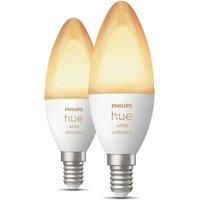 Philips Hue candle bulb White Ambiance 2x E14 5.2W