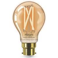 Philips Wiz B22 50W Led Cool White & Warm White A60 Filament Smart Light Bulb