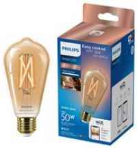 Philips Amber E27 ES ST64 LED Smart Light Bulb 7W 640lm (951VG)