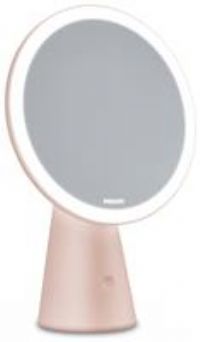 Philips Functional Mirror Light Portable Light Pink Metal Bedroom Functional IP2