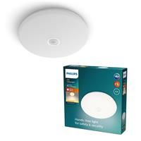 PHILIPS LED Mauve Ceiling Light with Motion Sensor 16W 2700K [Warm Light- White] for Home Indoor Lighting, Livingroom, Bedroom and Dining