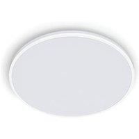 PHILIPS LED Ozziet Linear Ceiling Light 22W 2700K [Warm White - White] for Home Indoor Ceiling Lighting, Livingroom, Bedroom.