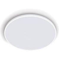 PHILIPS LED Ozziet Linear Ceiling Light 22W 4000K [Cool White - White] for Home Indoor Ceiling Lighting, Livingroom, Bedroom.