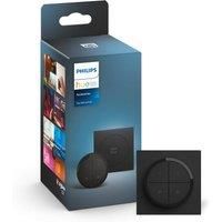Philips Hue Tap Dial Switch [Black] Easy Smart Lighting Control. Indoor Home Lighting Automation, Set Scenes, Ambiance and Dimming.