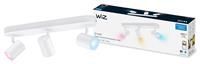 WiZ Colour Imageo Smart Connected WiFi Ceiling Light Spot Fixture [3 Spot - Black]. App Control for Indoor Home Lighting, Livingroom and Bedroom