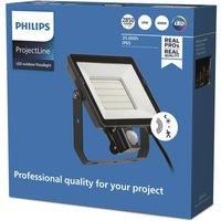 Philips Floodlight spotlight, sensor 4,000 K 30 W