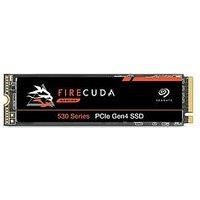 Seagate FireCuda 530, 2 TB, Internal Solid State Drive - M.2 PCIe Gen4 ×4 NVMe 1.4, transfer speeds up to 7,300 MB/s, 3D TLC NAND, 2,550 TBW, 1.8M MTBF, and 3-year Rescue Services (ZP2000GM3A013)