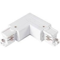 Arcchio L-connector track lighting system earth outside white