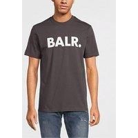 Balr Brand Straight T-Shirt - Dark Grey