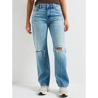 Calvin Klein Jeans Straight Leg Jeans - Light Denim