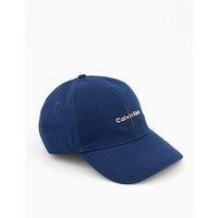 Calvin Klein Men/'s MONOLOGO Embroidery Baseball Cap, Blue (Insignia Blue), One Size