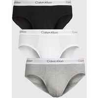 Calvin Klein 3 Pack Of Icon Cotton Stretch Hip Briefs - Multi