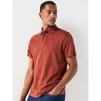 Calvin Klein Supima Cotton Small Chest Logo Polo Shirt - Red