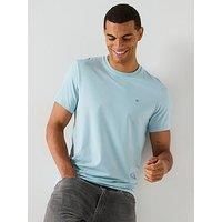 Calvin Klein Stretch Cotton Slim T-Shirt - Light Blue
