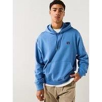 Calvin Klein Jeans Left Chest Woven Badge Overhead Hoodie - Blue