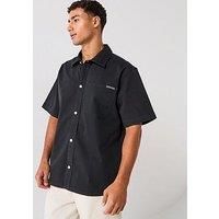 Calvin Klein Jeans Utility Relaxed Short Sleeve Shirt - Black