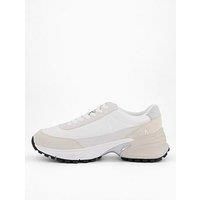 Calvin Klein Ck Runner Fashion Trainer & White/ Cream