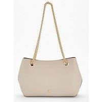 Calvin Klein Jeans Women/'s MNML MNGRM CHN SHLDR LV04F3205G Crossover, Brown (Chateau), One Size