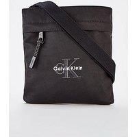 Calvin Klein Men/'s BOLD FLATPACK LV04D3178G Crossover, Black (Black), One Size