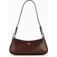 Calvin Klein Ck Small Shoudler Bag - Brown