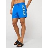 Calvin Klein Medium Drawstring Swimshorts - Blue