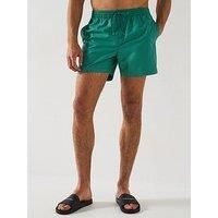 Calvin Klein Men/'s Medium Drawstring LV00N61109 Boardshorts, Green (Wild Green), M