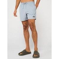 Calvin Klein Medium Small Logo Swimshorts - Grey