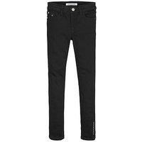 Calvin Klein Jeans Girls Stretch Skinny Jeans - Black