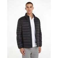 Calvin Klein Side Logo Padded Jacket - Black