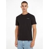 Calvin Klein Men/'s K10K109894 T-Shirts, Ck Black, XXL