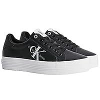 Calvin Klein Women Vulcanised Trainers Vulc Flatform Laceup Low Lth Platformw