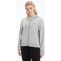 Calvin Klein Zip Sweatshirt 000QS6869E (XS), Grigio, XS