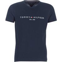 Tommy Hilfiger Herren TOMMY FLAG HILFIGER TEE Sporttop, Blau (Sky Captain 403), XX-Large (Herstellergröße:XXL)