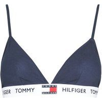 Tommy Hilfiger  PADDED TRIANGLE  women's Triangle bras and Bralettes in Blue