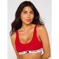 Tommy Hilfiger Women/'s Bralette Other Bras, Tango Red, M