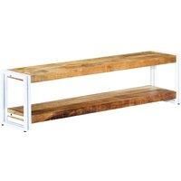 vidaXL TV Cabinet  150x30x40 cm Solid Mango Wood