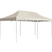 vidaXL Professional Folding Party Tent Waterproof Outdoor Garden Patio Family Canopy Gazebo Shelter Marquee Pavilion Aluminium 6x3m Cream