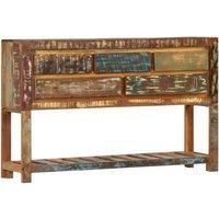 vidaXL Sideboard 120x30x75 cm Solid Reclaimed Wood