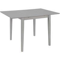 vidaXL Extendable Dining Table Grey (80-120)x80x74 cm MDF