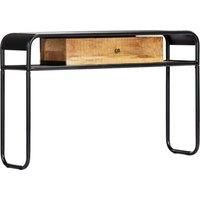 Console Table Accent Couch Table Side Tea End Table Solid Mango Wood vidaXL